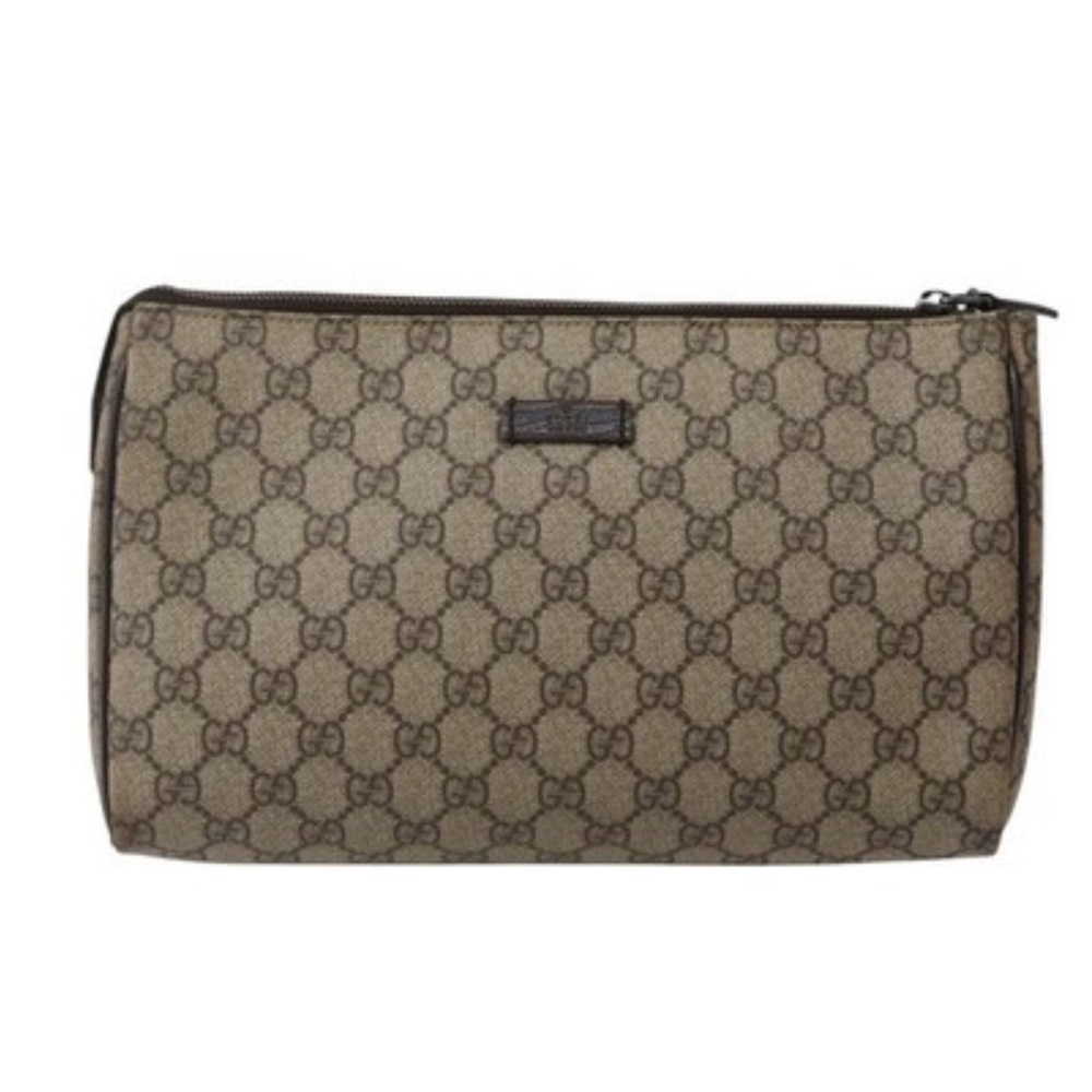 GUCCI GG Supreme Clutch Bag